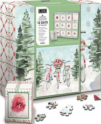 Lang Dashing Through The Snow Advent Calendar Puzzle Macy #39 s