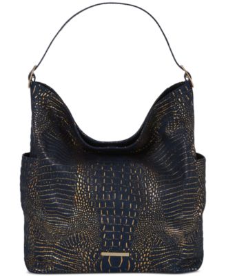 Brahmin - Parin Inverness Embossed Leather Shoulder Bag