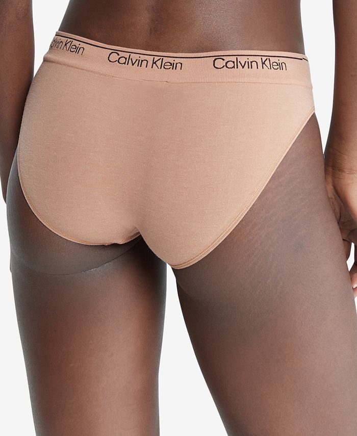 Calvin Klein Women's Embossed Icon Holiday Bikini Underwear QF7056 - Macy's