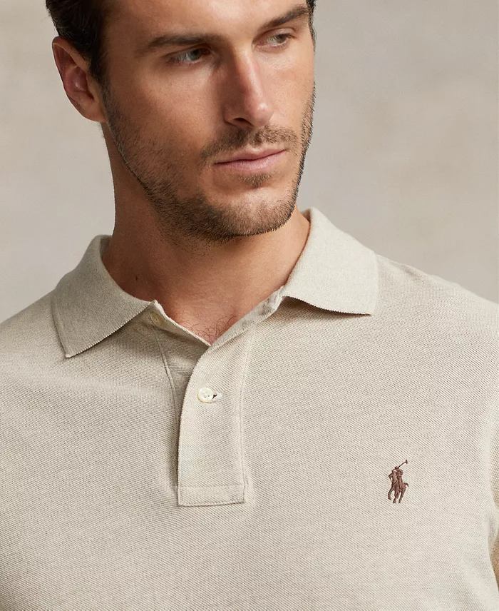 Men's Big & Tall The Iconic Mesh Polo Shirt - thumbnail 3