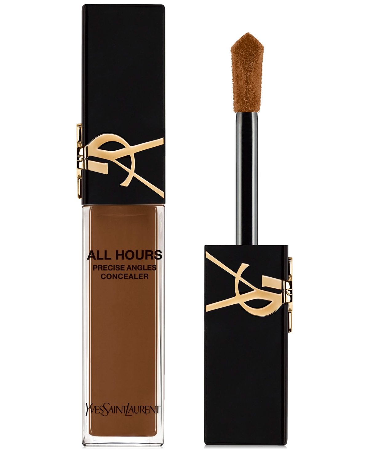 Saint Laurent All Hours Precise Angles Full-coverage Concealer In Deep Shade With Warm Undertones