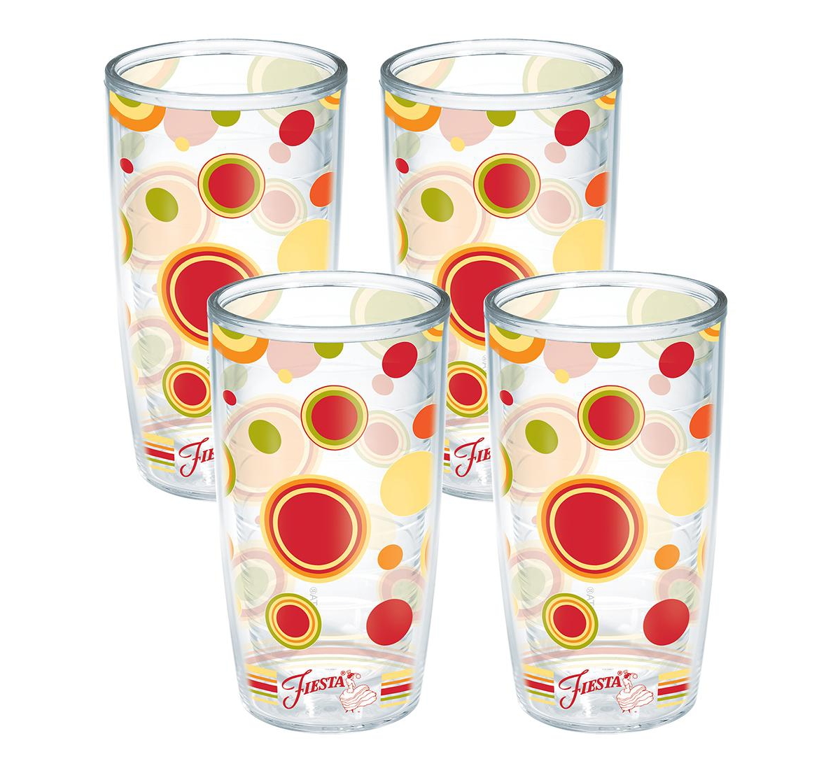 Tervis Tumbler Tervis Fiesta Sunny Dots Made In Usa Double Walled Insulated Tumbler Cup Keeps Drinks Cold & Hot, 16 In Open Miscellaneous