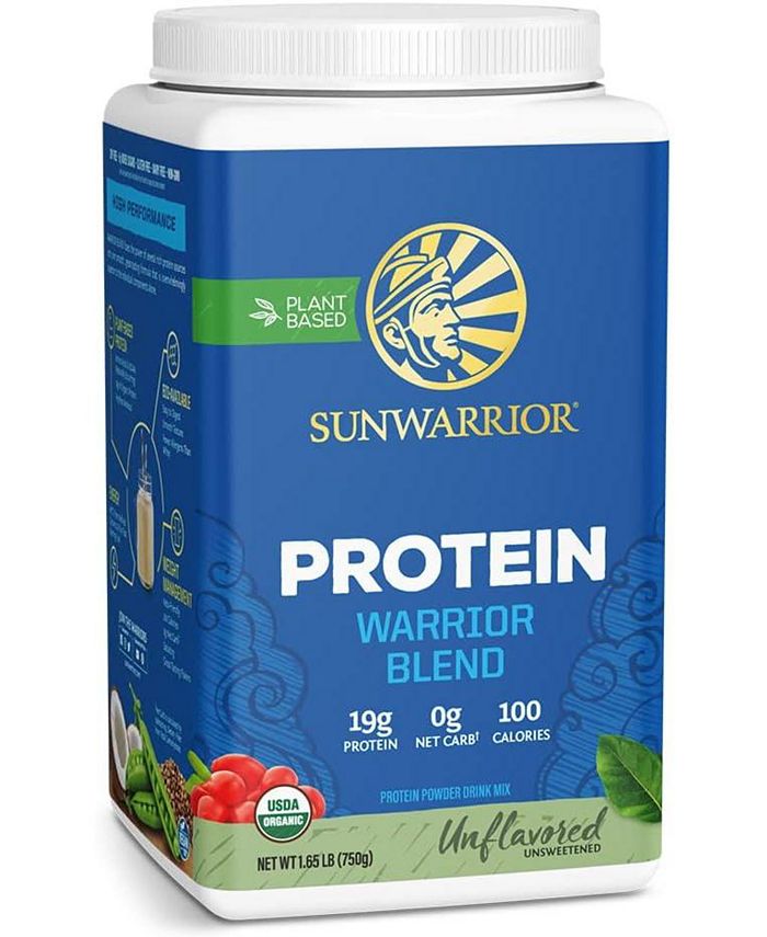 Sunwarrior Warrior Blend, Unflavored, Protein Powders 750gm Macy's