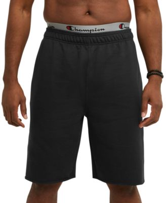 mens champion fleece shorts