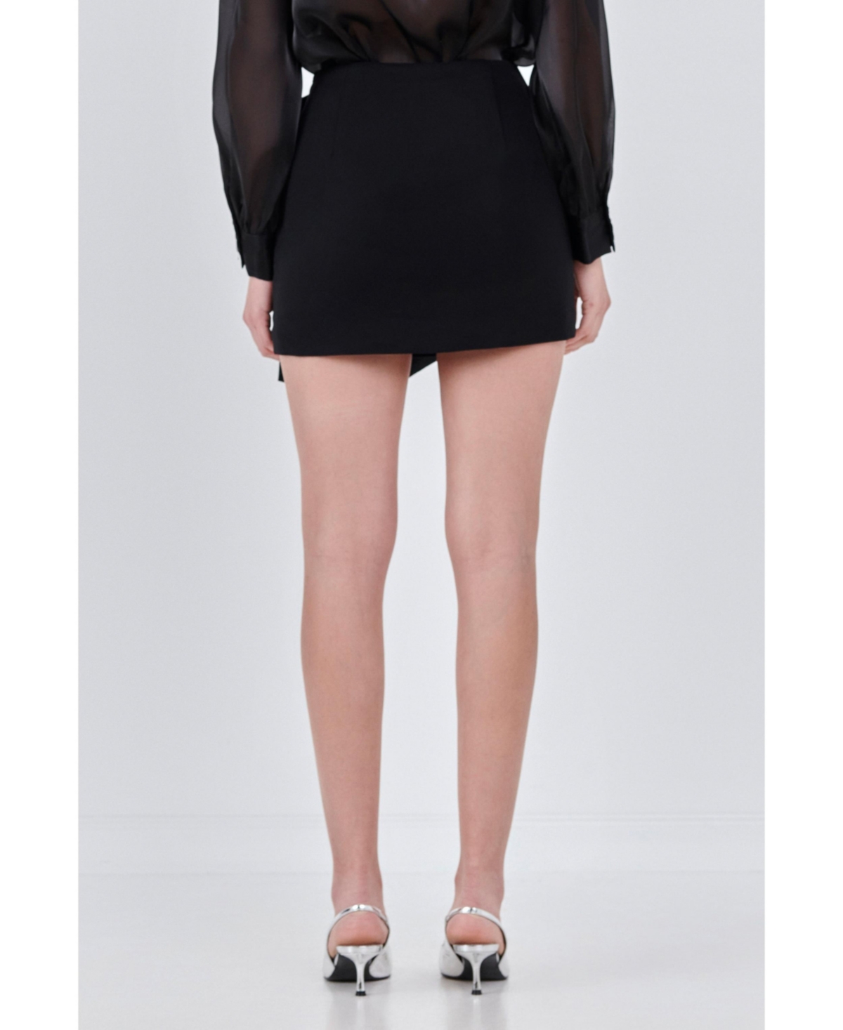 endless rose Women's Bow Mini Skort