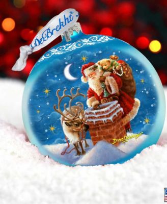 Christmas Arrival Large Holiday Mercury Collectible Ornaments D. Gelsinger