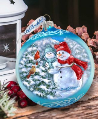 Baby Snowman's First Winter Lg Holiday Collectible Ornaments D. Gelsinger