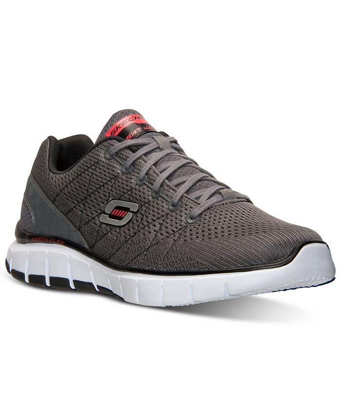 Temeridad Cambiable escucha Skechers Men's Relaxed Fit: Skech Flex Running Sneakers from Finish Line -  Macy's