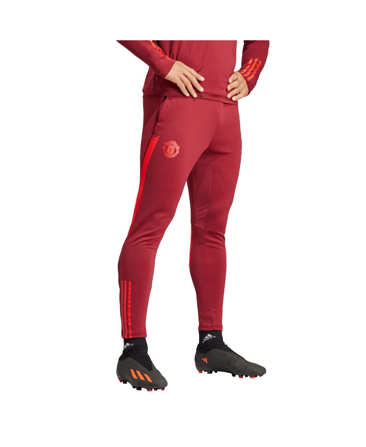 Men's adidasManchester United 2023/24 Aeroready Training Pants - Red
