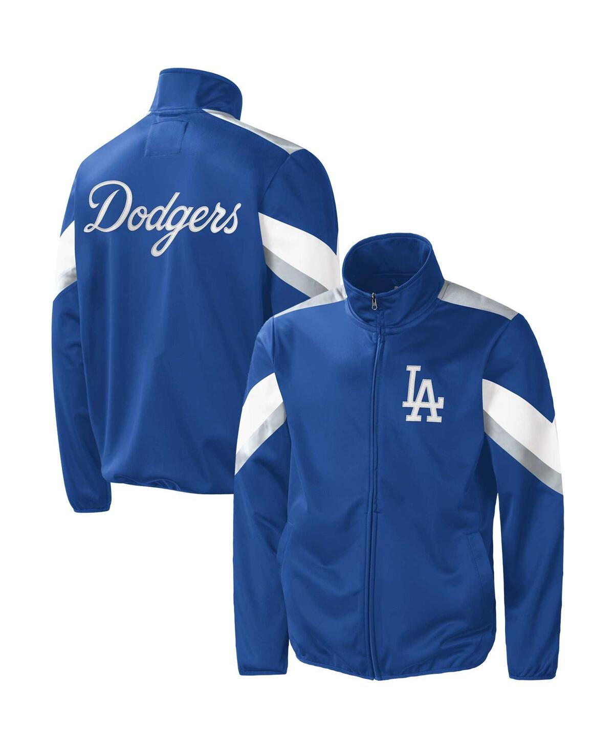 G-iii Sports By Carl Banks Men's  Royal Los Angeles Dodgers Earned Run Full-zip Jacket