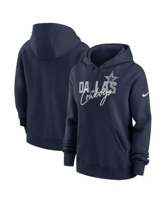 Men's Nike Heathered Gray Dallas Cowboys Club Fleece Pullover Hoodie