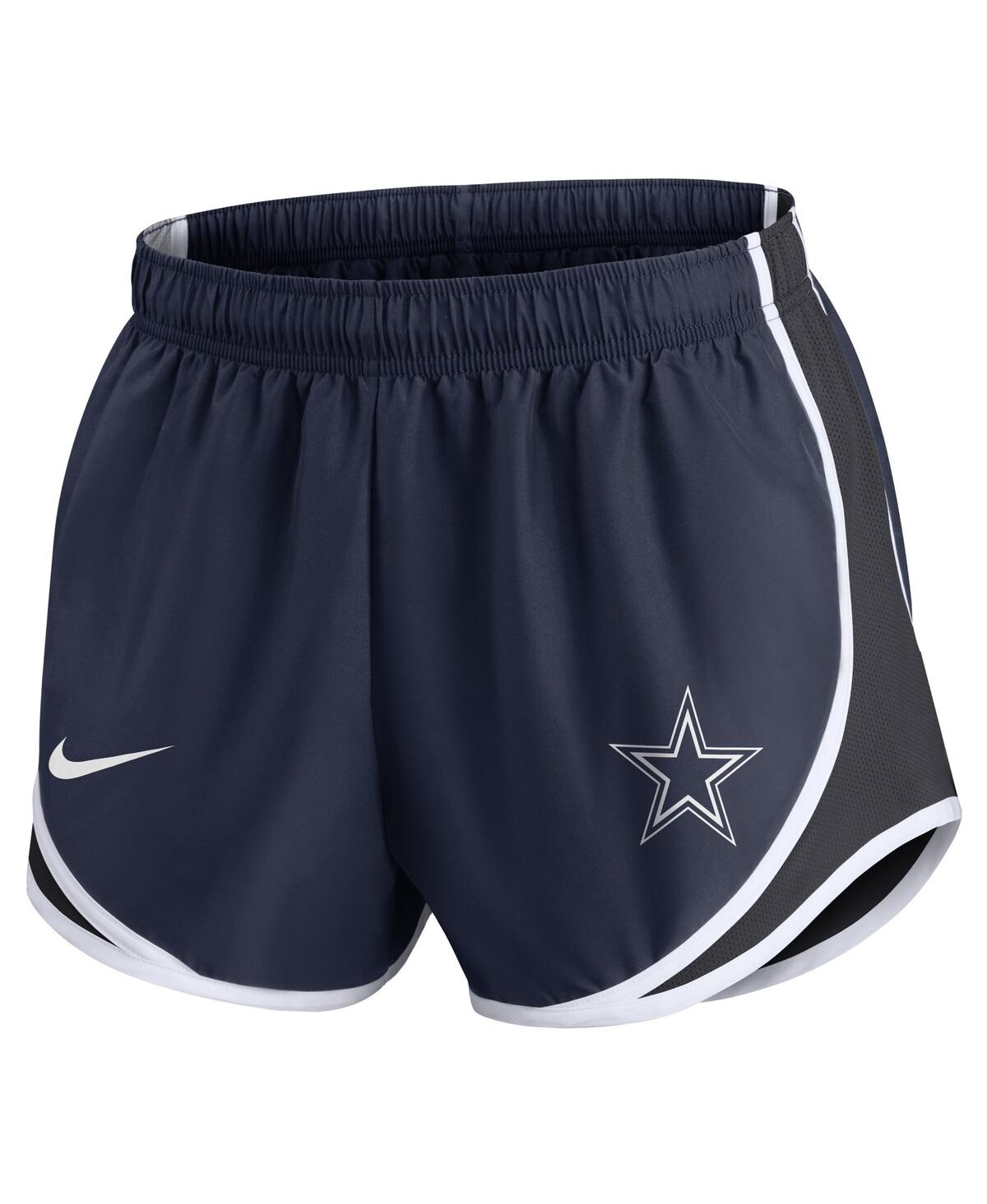 Nike Women's  Navy Seattle Seahawks Performance Tempo Shorts In Navy