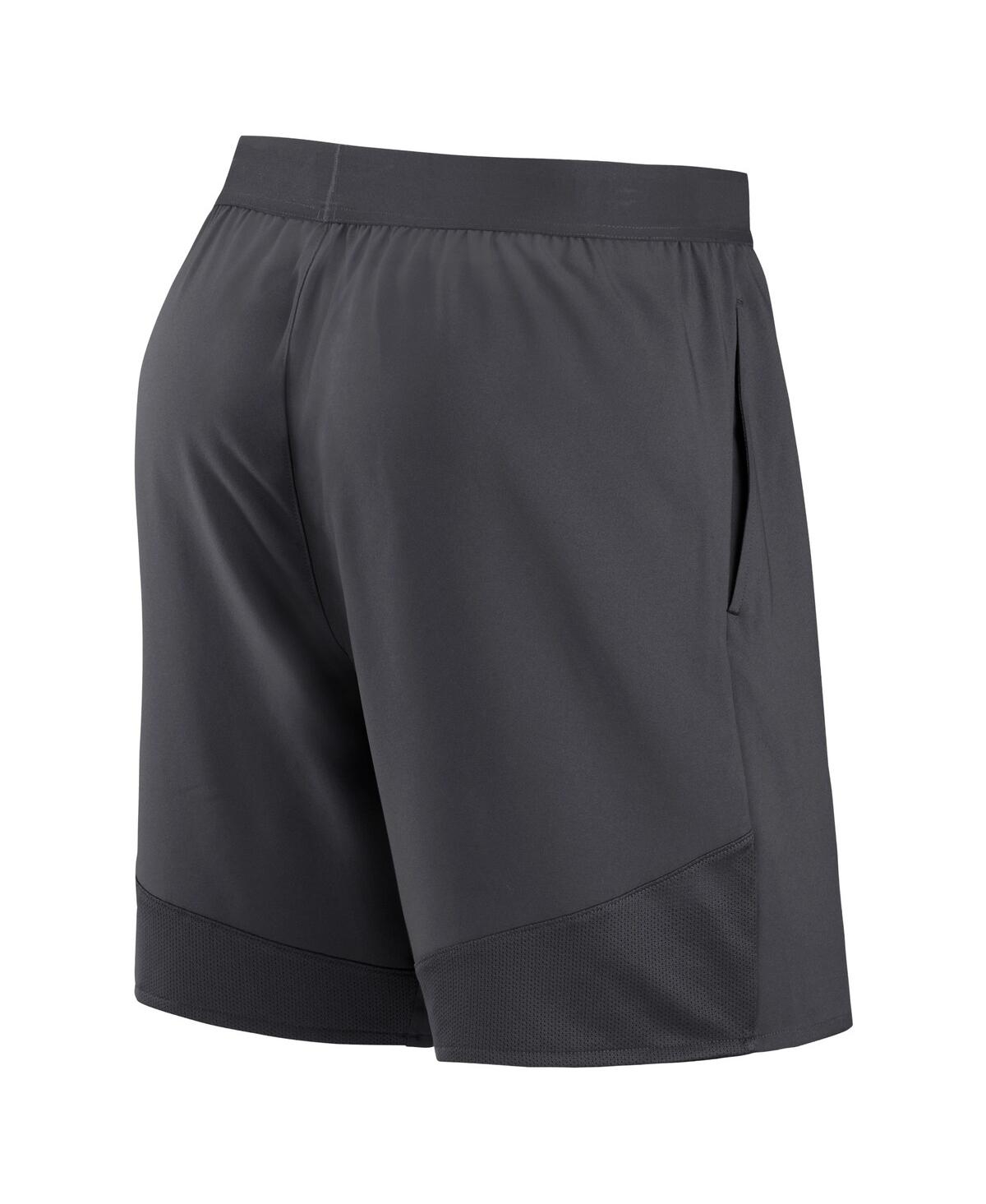 Nike Men's  Anthracite Cleveland Browns Stretch Performance Shorts In Anthracite