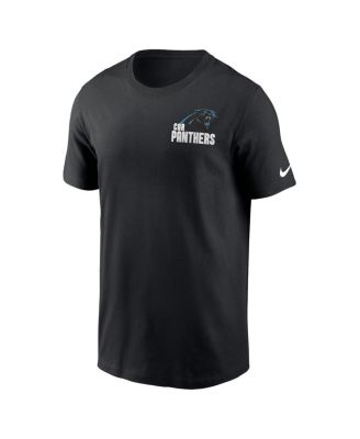 Men's Black Carolina Panthers Blitz Essential T-shirt