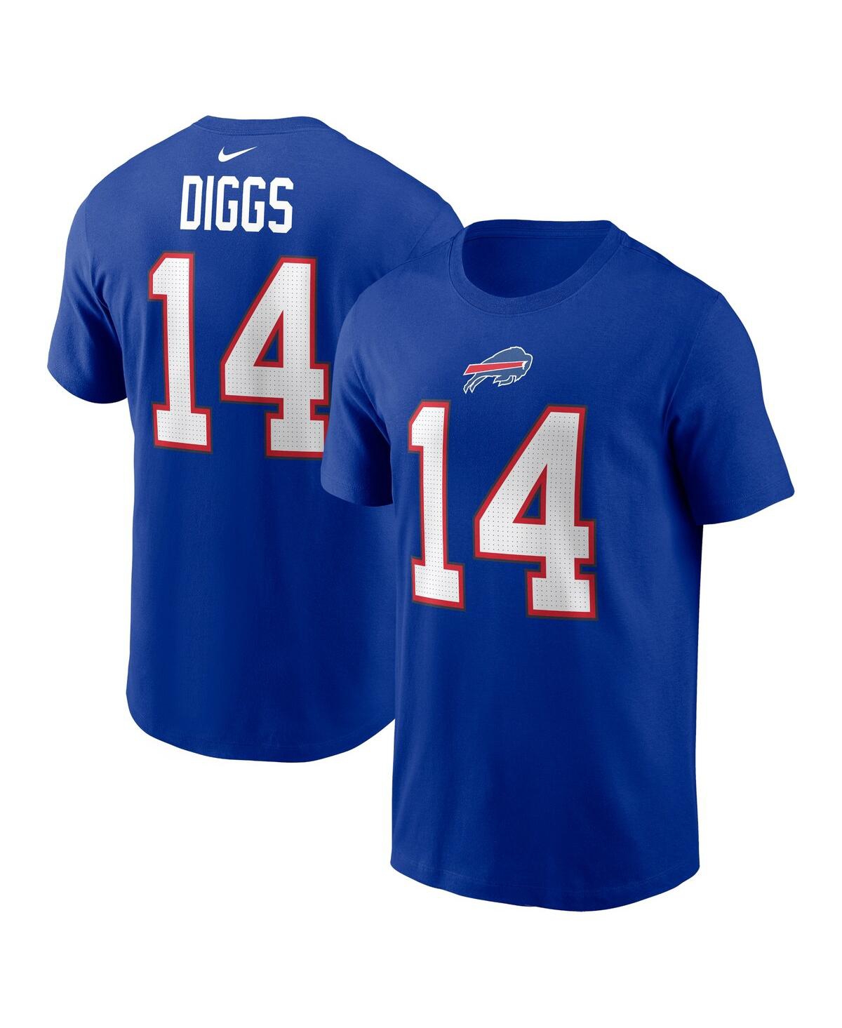 Men's Nike Stefon DiggsBuffalo Bills Player Name and Number T-shirt - Royal