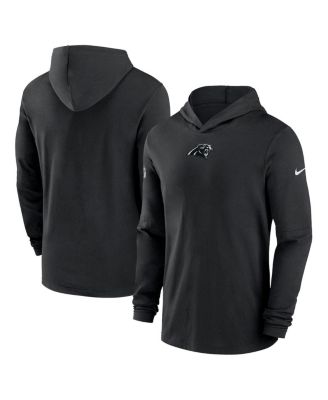 Men's Nike Black Carolina Panthers Sideline Performance - Full-Zip