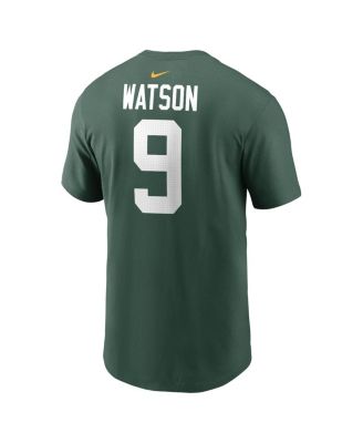 Men's Christian Watson Green Green Bay Packers Player Name and Number T-shirt