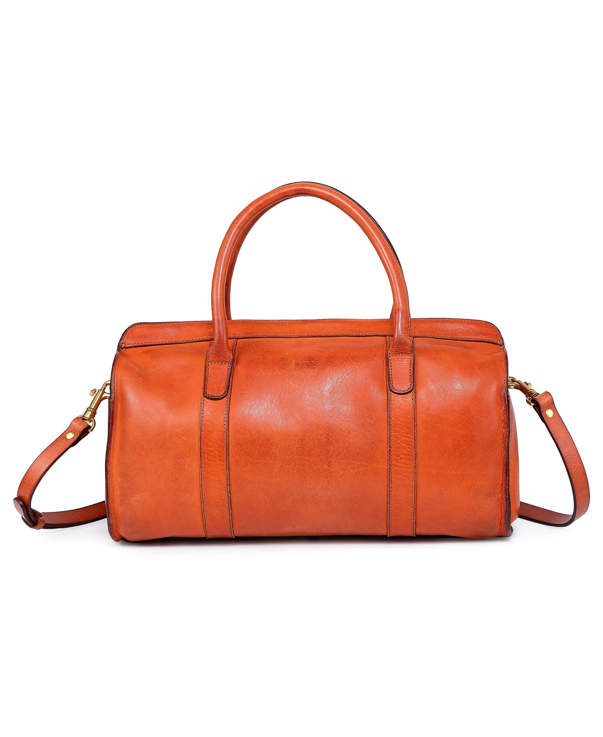 Old Trend Larkspur Satchel In Caramel
