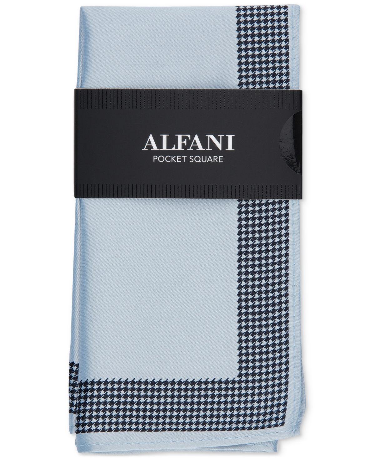 Alfani Men's Dann Solid Pocket Square, Created For Macy's In Lt Blue