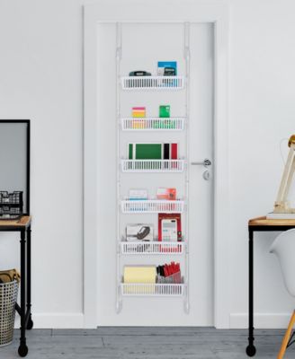 6-Tier Over the Door Pantry Organizer with 6 Full Baskets