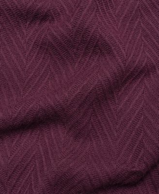 Chevron All Season Cotton Blanket, Full/Queen