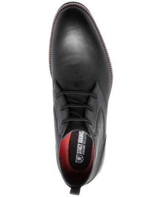 Stacy Adams Osiris Cap Toe Lace-Up Boot - Men's Fashion Boot With Memory Foam & Side Zipper
