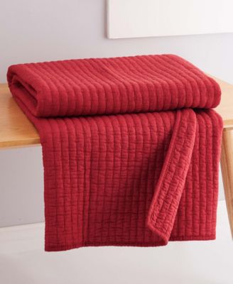 Cross Stitch Reversible Quilted Throw, 50" x 60"