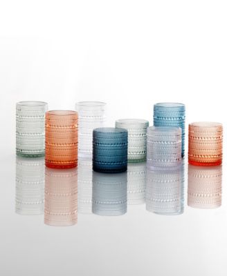 Orbetto Outdoor Iced Beverage Glasses 13 Oz, Set of 4