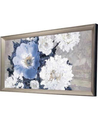Lyrical Floral - Burst Framed Art