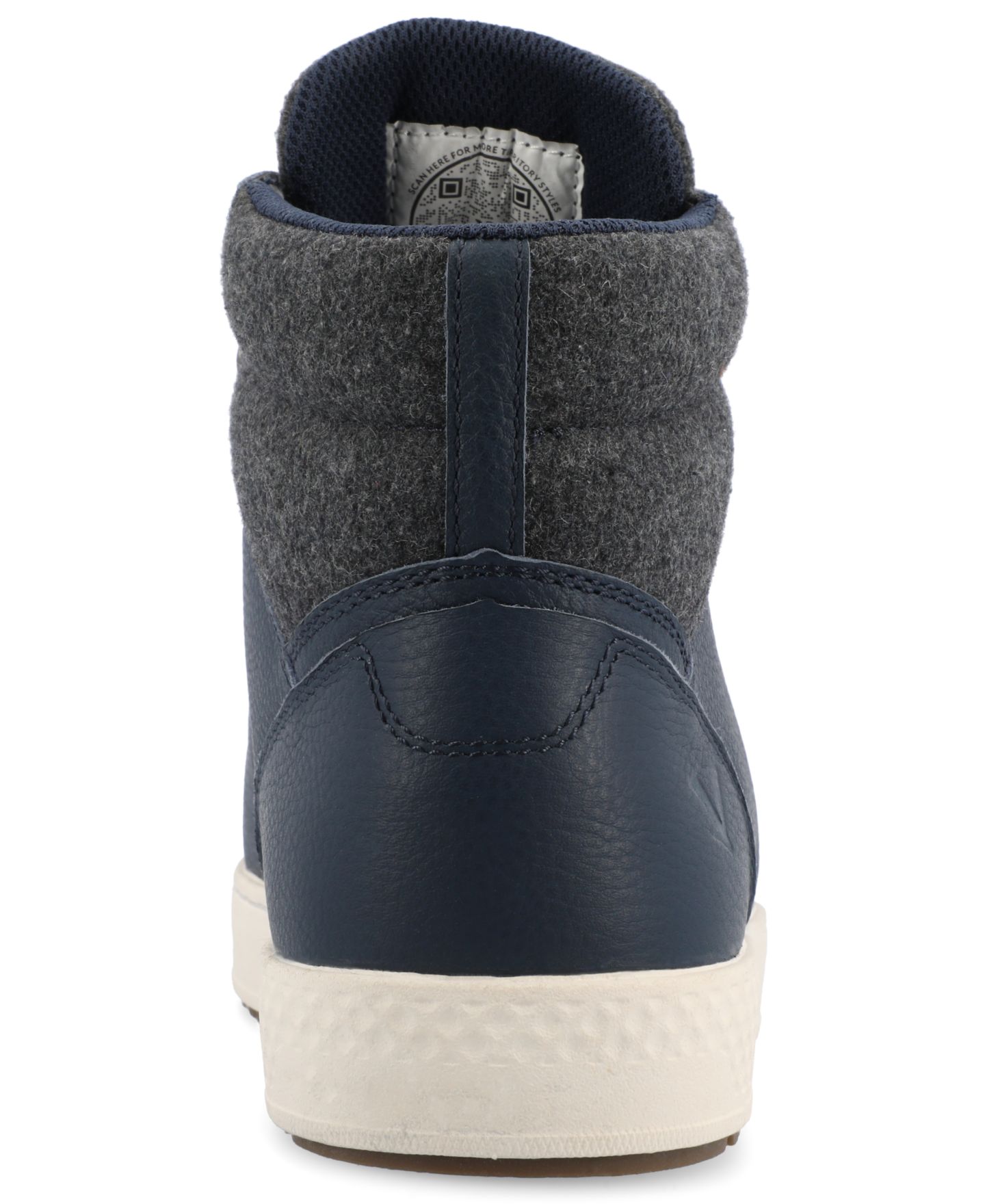 Мужские кроссовки Territory Ruckus Tru Comfort Foam High Top, цвет: Синий — фото 3