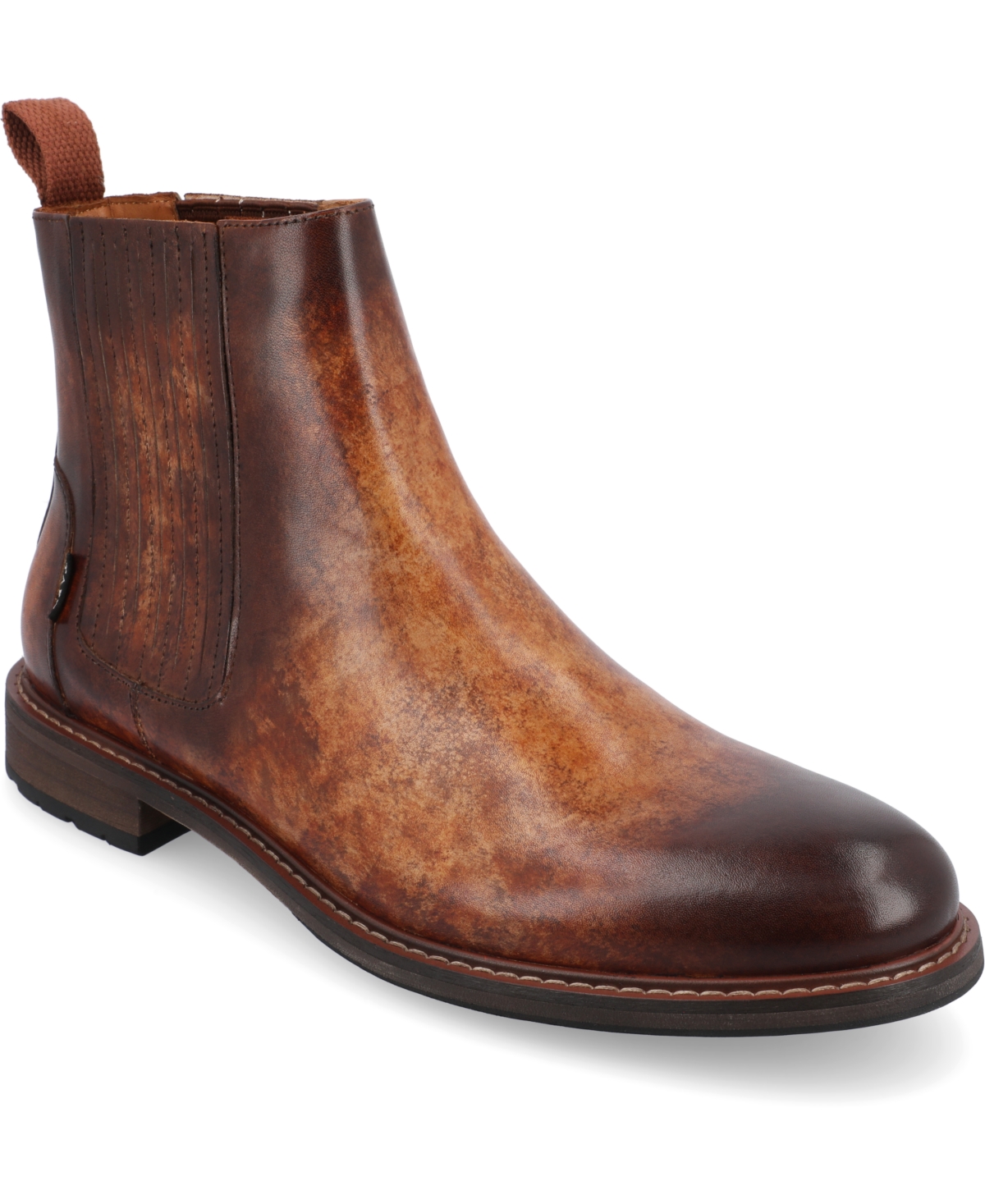 Taft 365 Men's Model 010 Chelsea Boots In Walnut