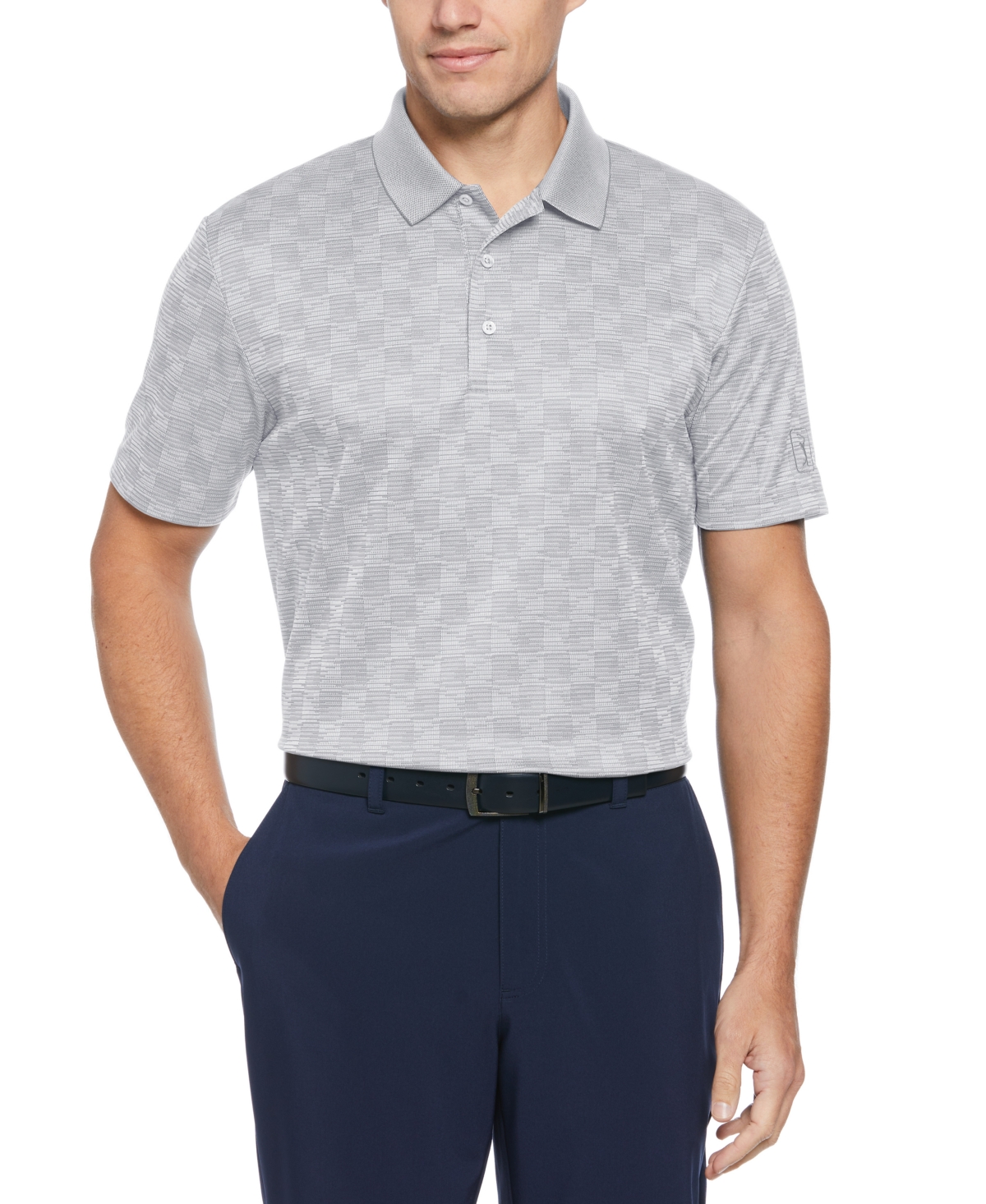 Men's Energy Jacquard Short-Sleeve Golf Polo Shirt - Tradewinds