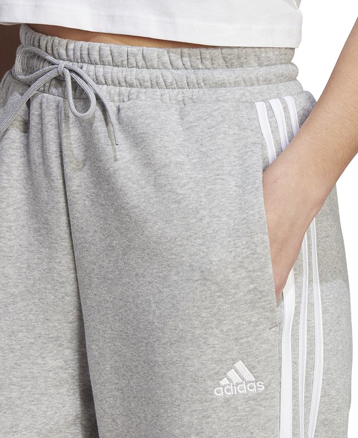 Womens open best sale hem fleece joggers