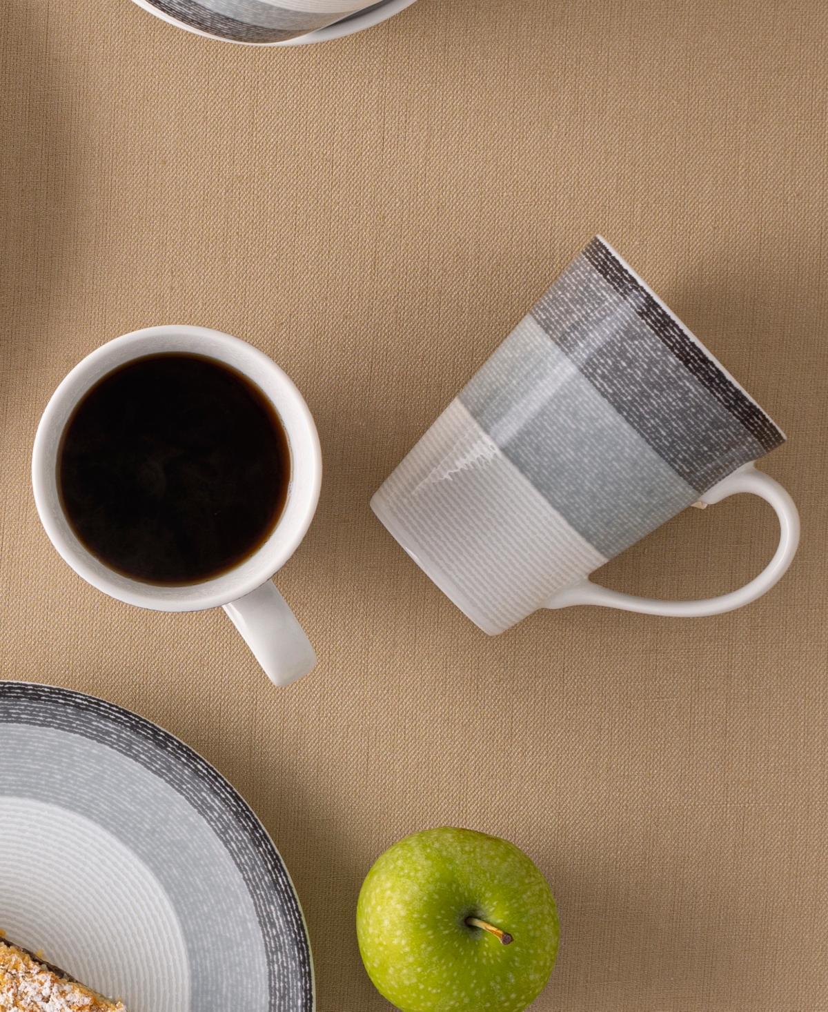 Noritake Colorscapes Layers 4 Piece Mug Set, 12 oz In Sky