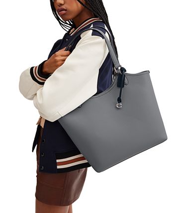 Coach Leather Day Tote - Black