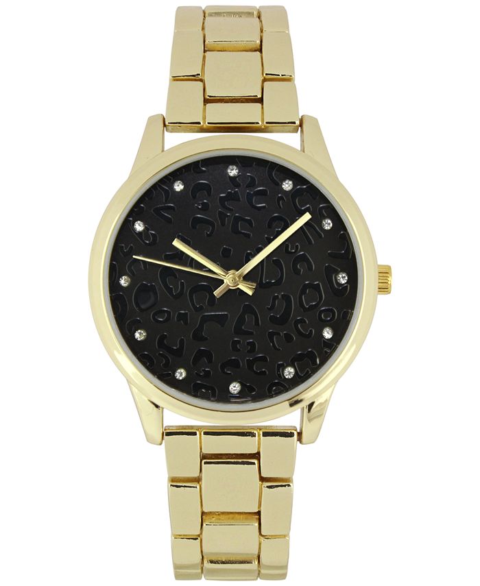 Women s Gold Tone Bracelet Watch 38mm Created for Macy s