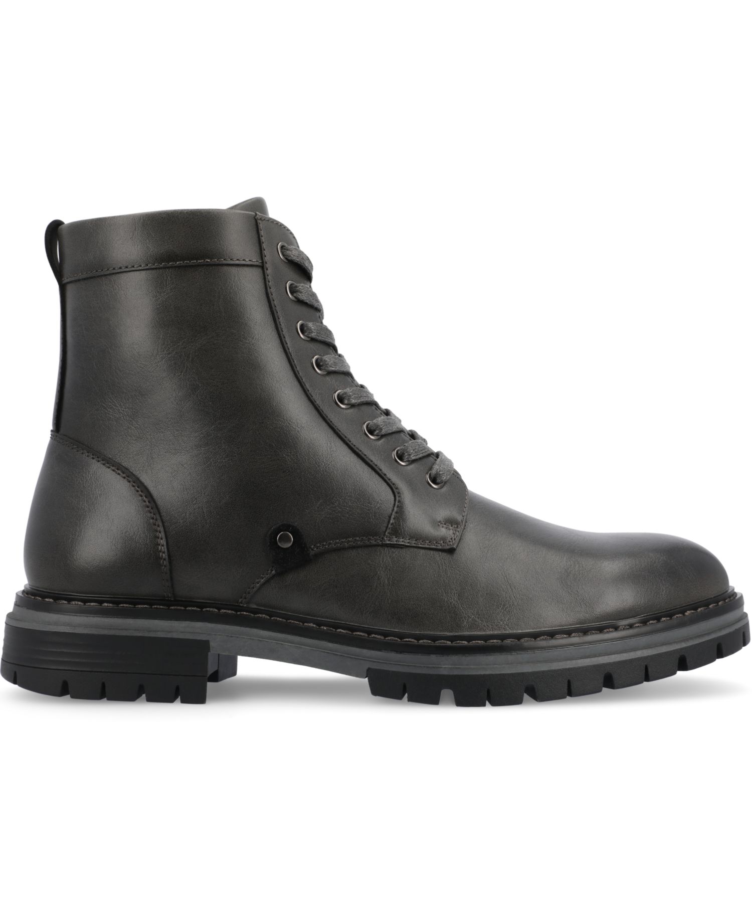 Men's Denver Tru Comfort Foam Plain Toe Lace-Up Ankle Boots