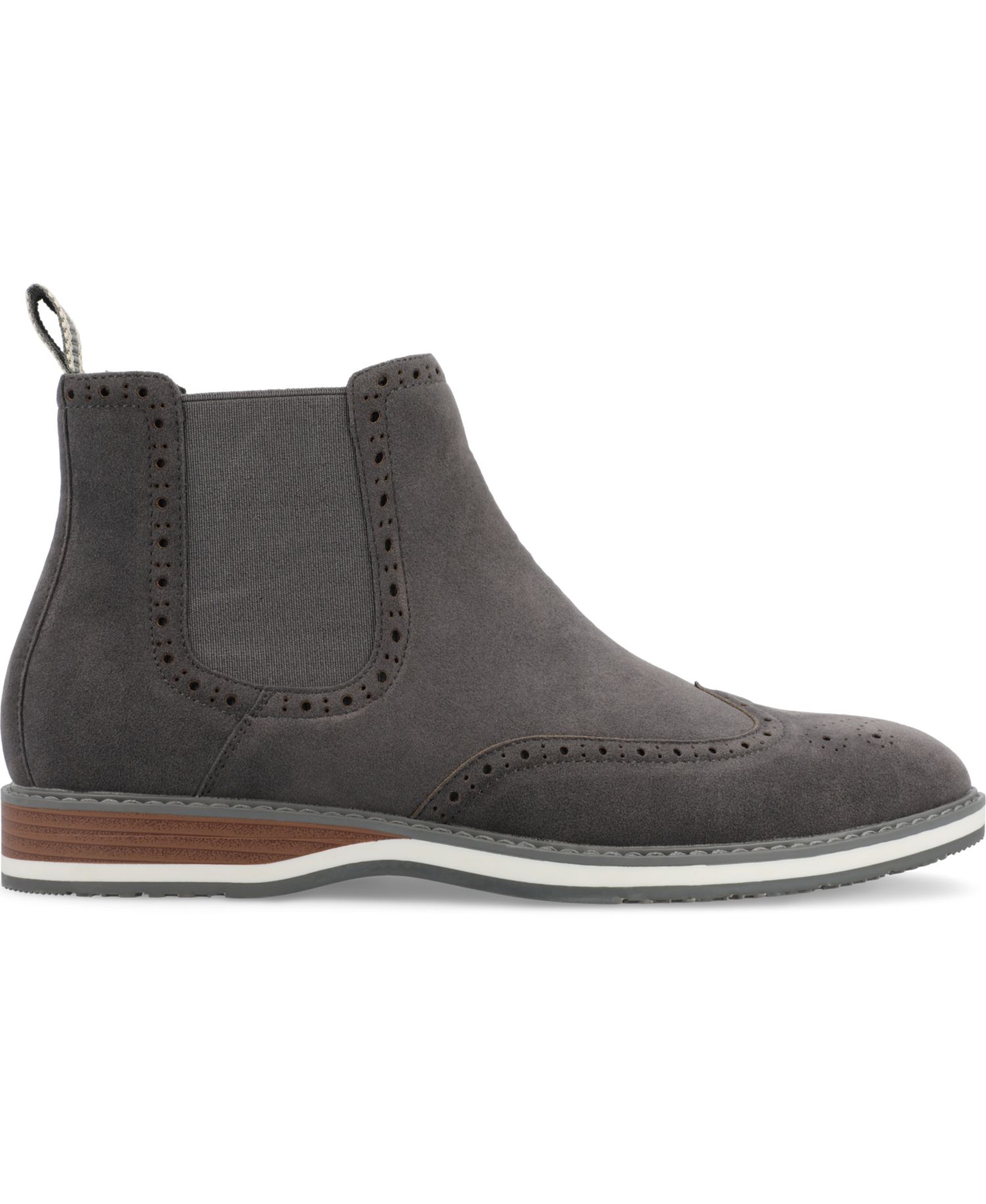Men's Thorpe Tru Comfort Foam Wingtip Slip-On Chelsea Boots