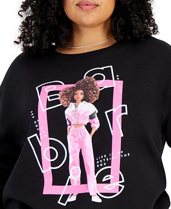 Plus size store barbie sweatshirt