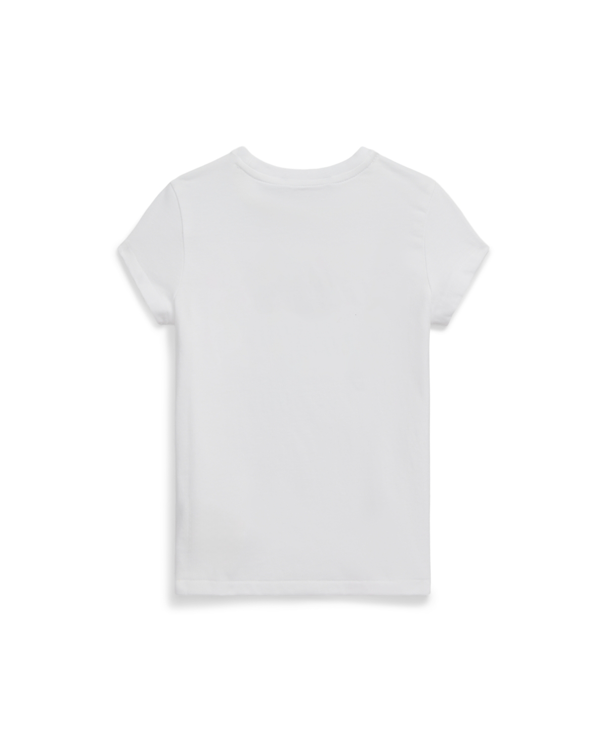 Shop Polo Ralph Lauren Toddler And Little Girls Pony Cotton Jersey T-shirt In Deckwash White