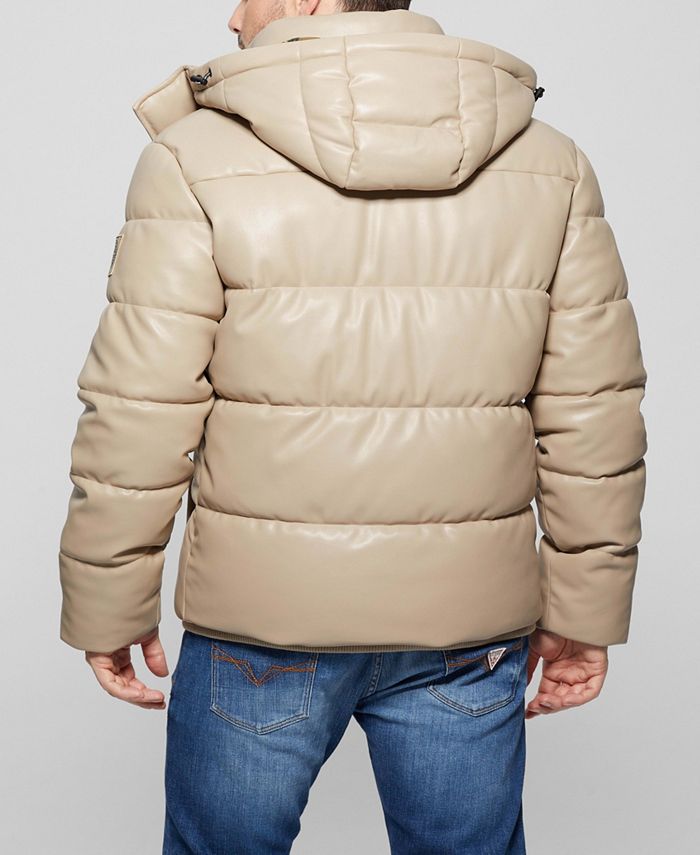 GUESS Men's Stretch Puffer Jacket Macy's