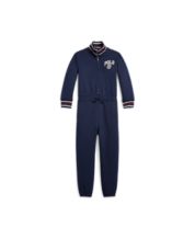 Blue clearance polo jumpsuit