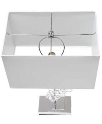 All The Rages Lalia Home Lumiluxxe 26.25" Tall Crystal Glitz And Table Lamp
