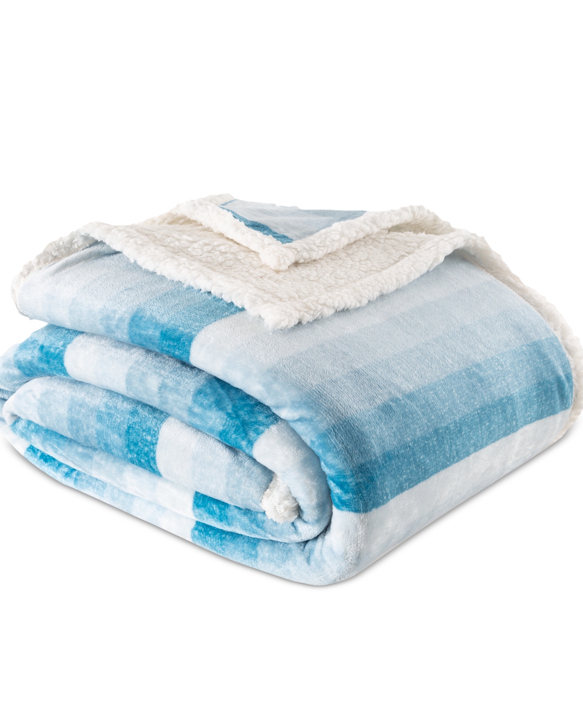 Berkshire Closeout!  Holiday Collection Velvety Blanket, King In Soft Blue