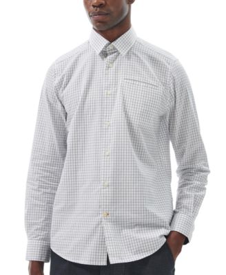 Barbour - Men's Bathill Tailored-Fit Check Button-Down Shirt