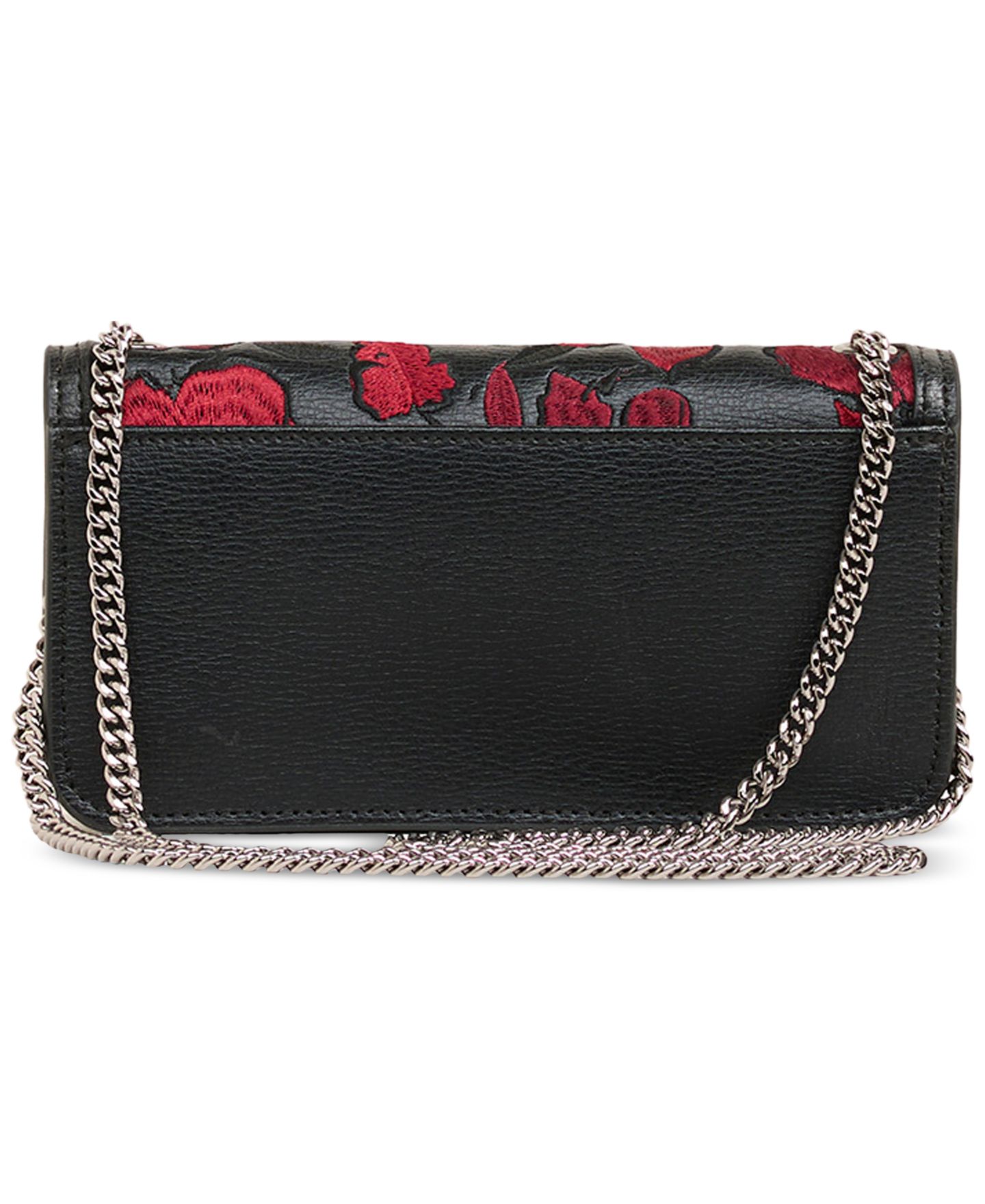 Женская сумка KARL LAGERFELD PARIS Kosette Embroidered Shoulder, цвет: Красный — фото 3