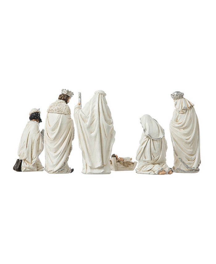 Glitzhome 6 Pieces Resin Nativity Figurine Set - Macy's