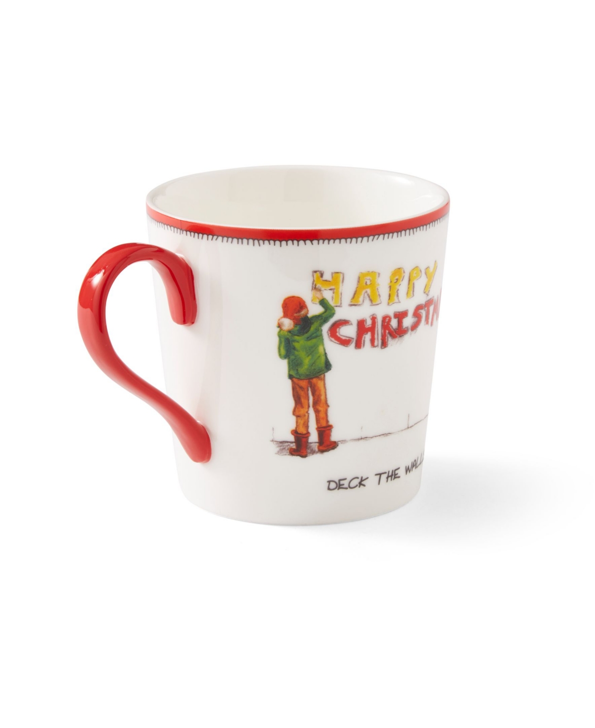 Kit Kemp for Spode Christmas Doodles Deck The Walls