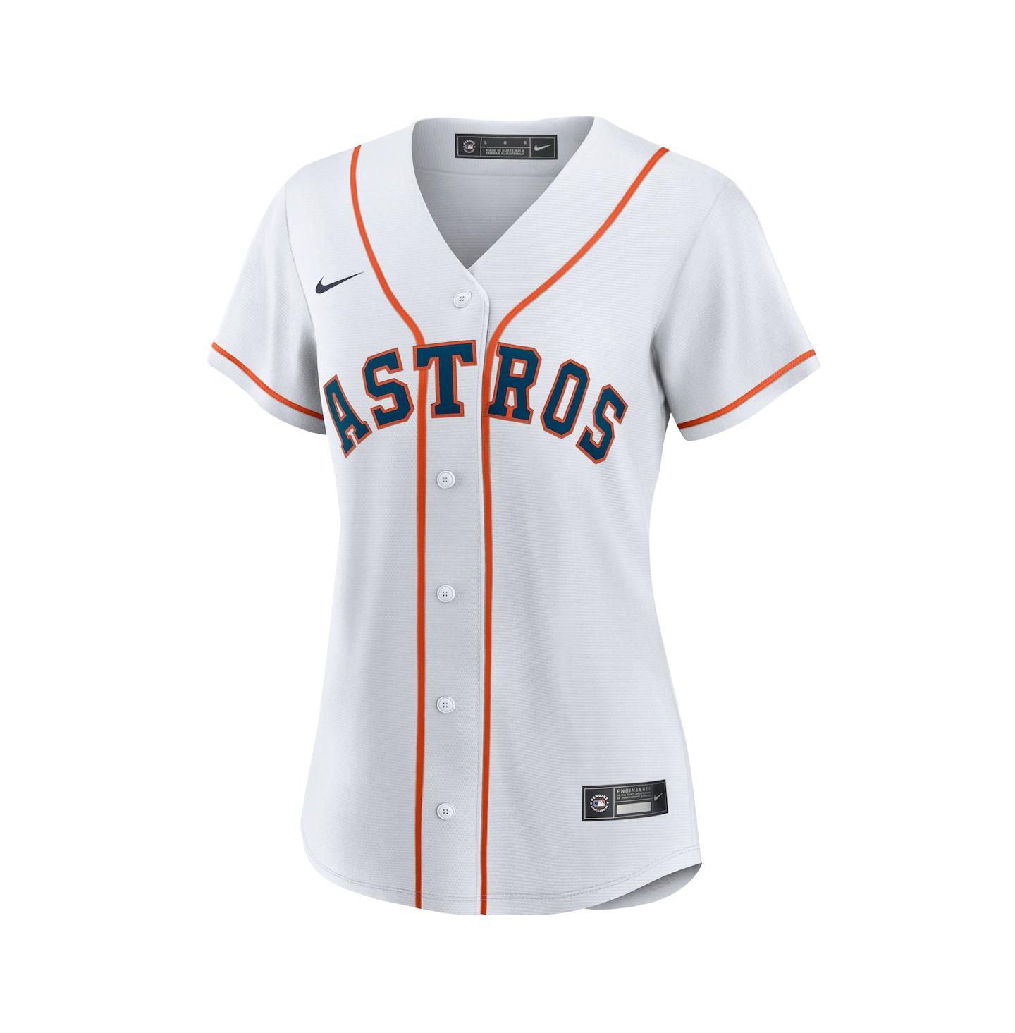 Женский топ Nike Houston Astros Official Replica Jersey — фото 3