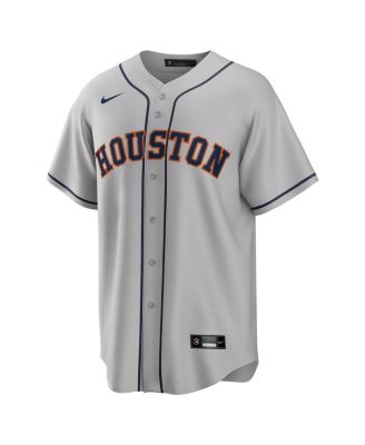 Men's Houston Astros Official Blank Replica Jersey